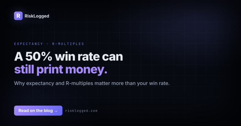 Why a 50% Win Rate Can Still Make You Money: Expectancy and R-Multiples Explained